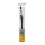 Winsor & Newton Galeria Synthetic Brush Set 3pk