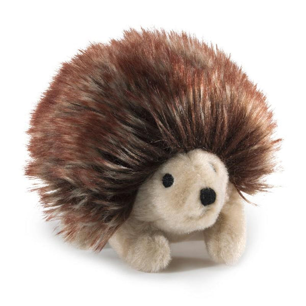 Folkmanis Finger Puppet - Brown Hedgehog
