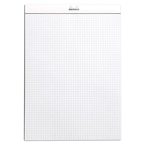 Midoco.ca: Rhodia #18 Grid Notepad - White