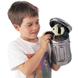 Folkmanis Hand Puppet - Raccoon in Garbage Can