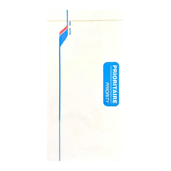 Clairefontaine Self-Adhesive Airmail Envelopes 25pk, Long 4.33" x 8.66"