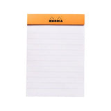 Rhodia #11 Ruled Notepad - Orange