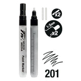 FW Refillable Paint Marker - 2pk Medium Barrels with 1-2mm Round Nibs