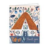 teNeues GreenThanks Thank You Cards 16pk - Cozy Cabin