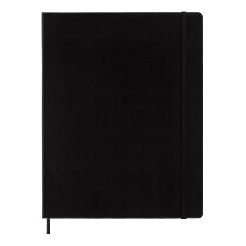 Moleskine XXL Ruled Hardcover Notebook - Black