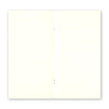 Traveler's Company Refill - Blank Cream Paper Notebook