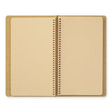 Traveler's Company A5 Slim Spiral Notebook - Kraft