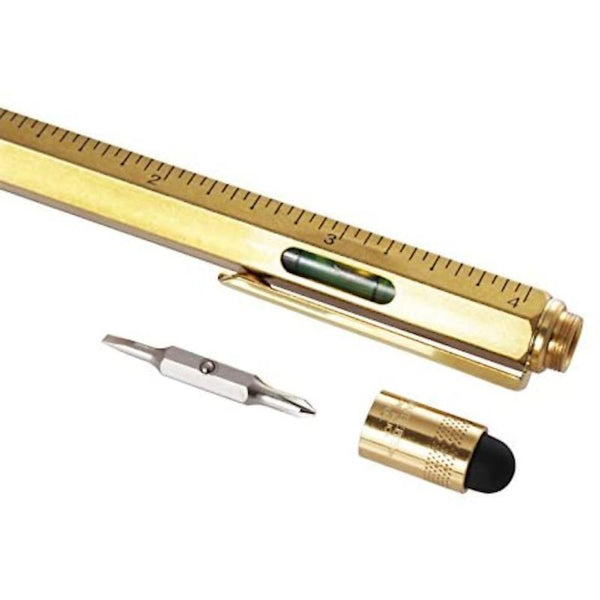 Monteverde Ballpoint 9 Function Tool Pen, Brass