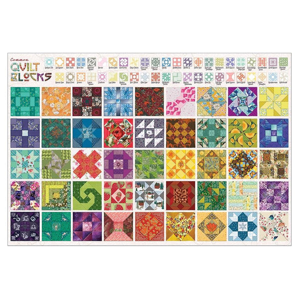 Cobble Hill Puzzle 2000pc Quilt Blocks