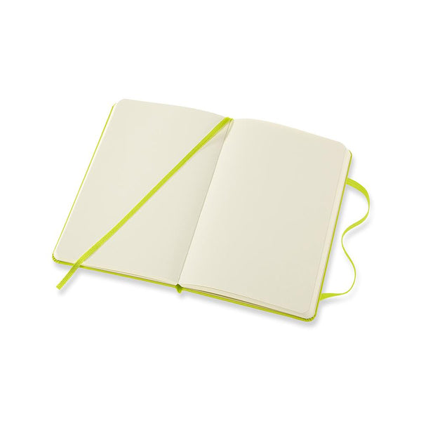Moleskine Pocket Plain Hardcover Notebook - Lemon Green