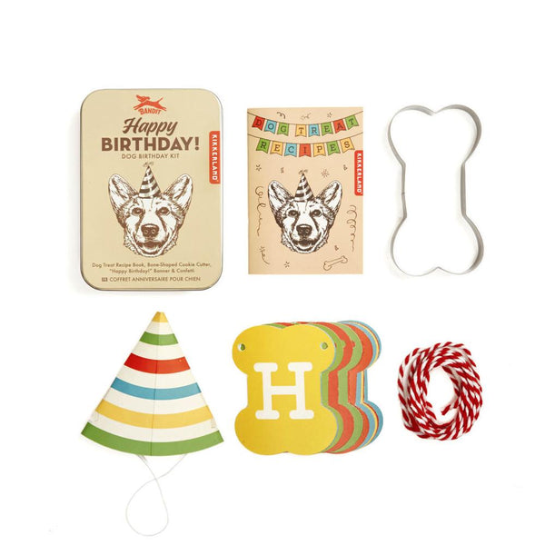 Midoco.ca: Kikkerland Dog Birthday Kit