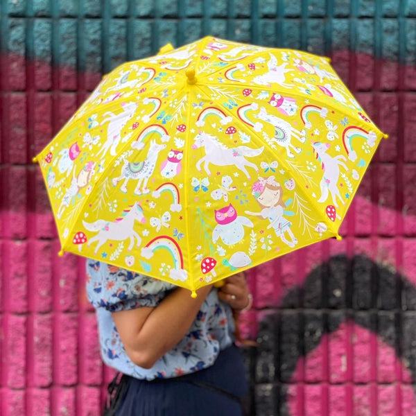 Floss & Rock Kid's Colour-Change Umbrella - Rainbow Fairy (Ì)