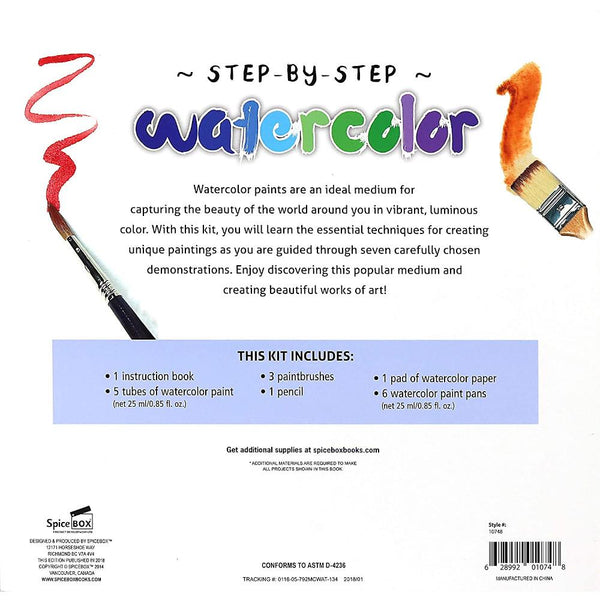 SpiceBox Step-by-Step Watercolor Kit