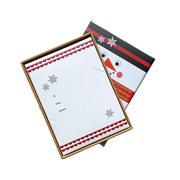 Santa's Secrets Gift Card Holder Box - Assorted