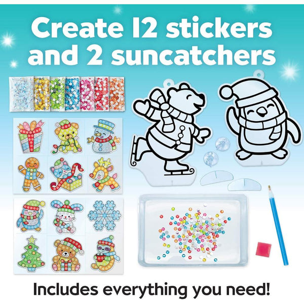 Creativity for Kids Big Gem Diamond Painting Kit - Holiday