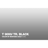 Montana GOLD 400mL Spray Paint - Transparent Mystic Black