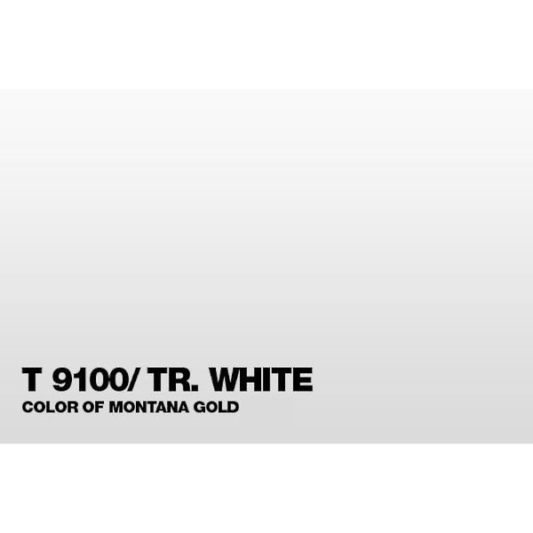 Montana GOLD 400mL Spray Paint - Transparent Mystic White