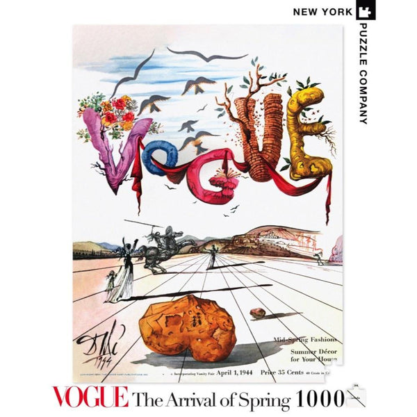 New York Puzzle 1000pc Dali Arrival of Spring
