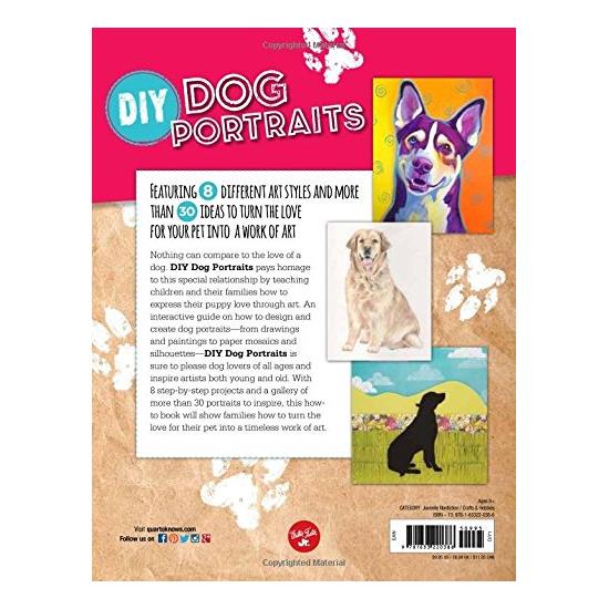 Walter Foster DIY Dog Portraits Instruction Book