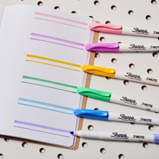 Sharpie S-Note Creative Marker/Highlighters 6pk – Midoco Art