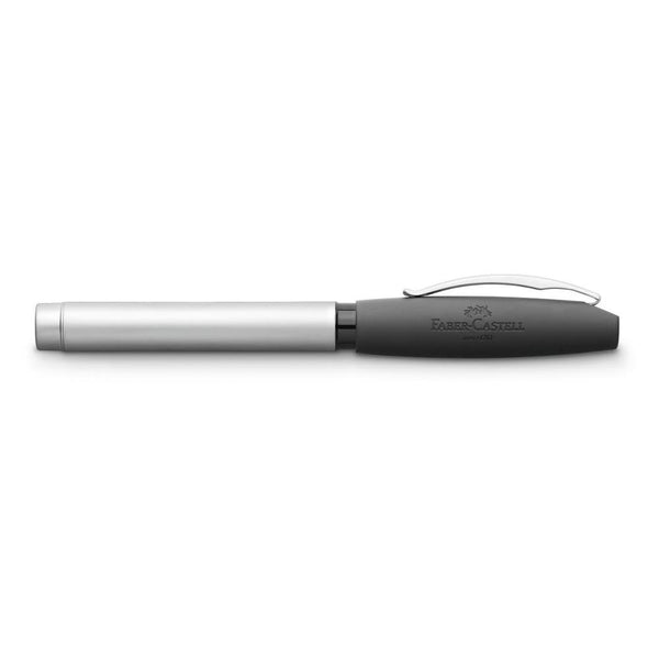 Faber-Castell Essentio Fountain Pen, Satin Chrome, Fine