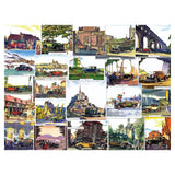 New York Puzzle 1000pc Touring Europe GM Vintage