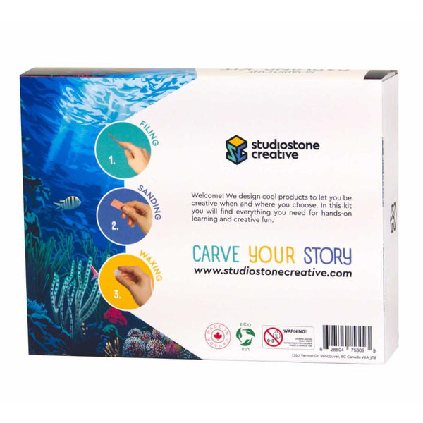 Studiostone Creative Soapstone Carving Kit - Seal
