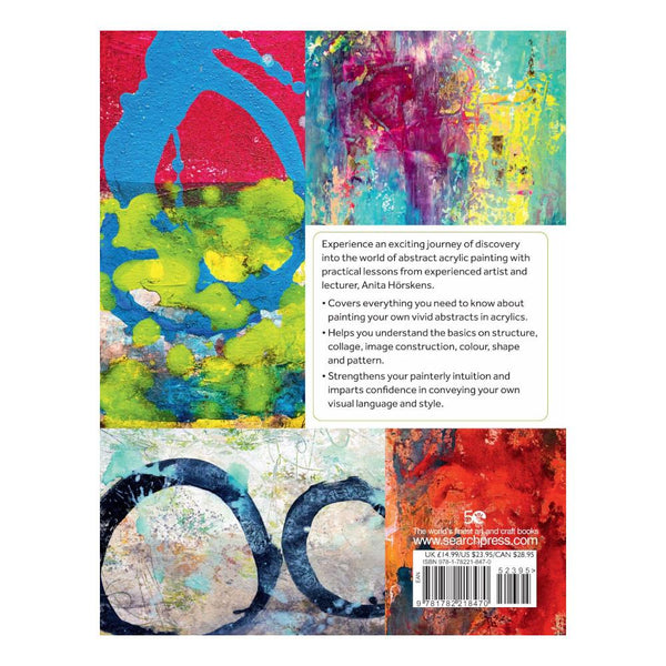 Expressive Abstracts in Acrylic Guide Book by Anita Horskens