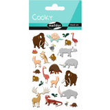 Maildor Cooky Stickers - Extinct Animals