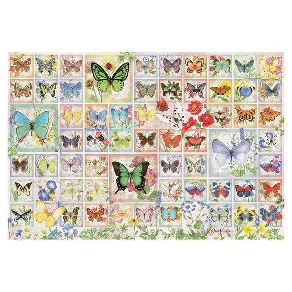 Cobble Hill Puzzle 2000pc - Butterflies & Blossoms