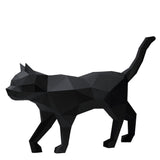 PaperCraft World 3D Black Cat Papercraft Model DIY Kit