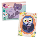 Djeco Get Creative with Paper Craft Kit - Animal Hugs