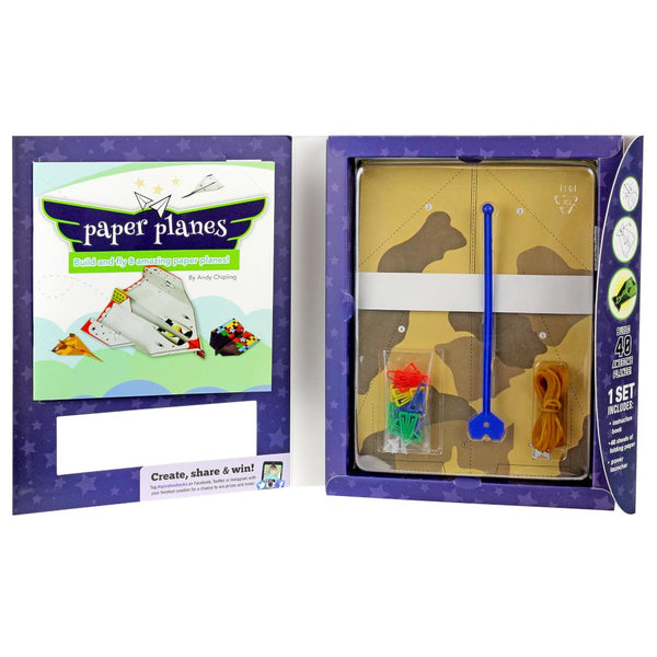 SpiceBox Let's Make Amazing Paper Planes Kit