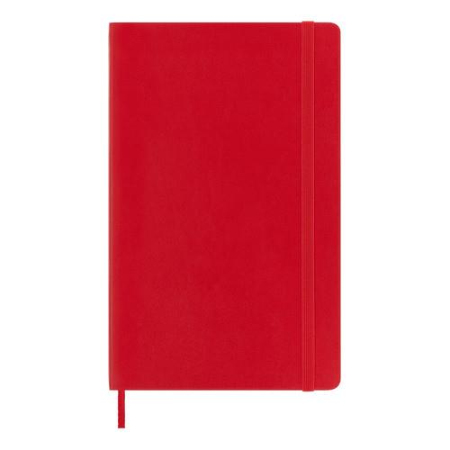 Moleskine Large Dotgrid Softcover Notebook - Scarlet Red