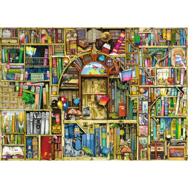 Ravensburger Puzzle 1000pc - Bizarre Bookshop