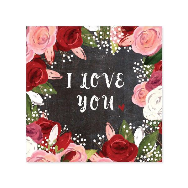 Up With Paper Pop-Up Valentines Greeting Card - Mason Jar Roses