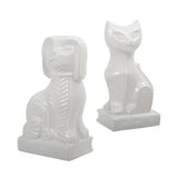 CTG Ceramic Bookends 2pc Set - Pets