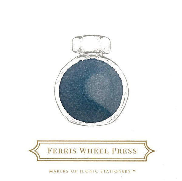 Ferris Wheel Press Bottled Ink - 85ml Storied Blue