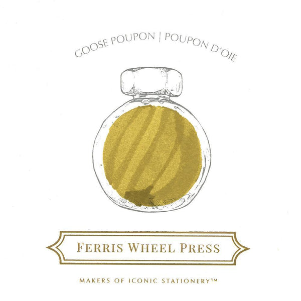 Ferris Wheel Press Bottled Ink - 38ml Goose Poupon