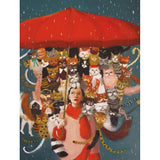 New York Puzzle 1000pc Janet Hill: Cat Countess