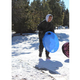 Slippery Racer Downhill Pro Saucer Disc Sled - Red