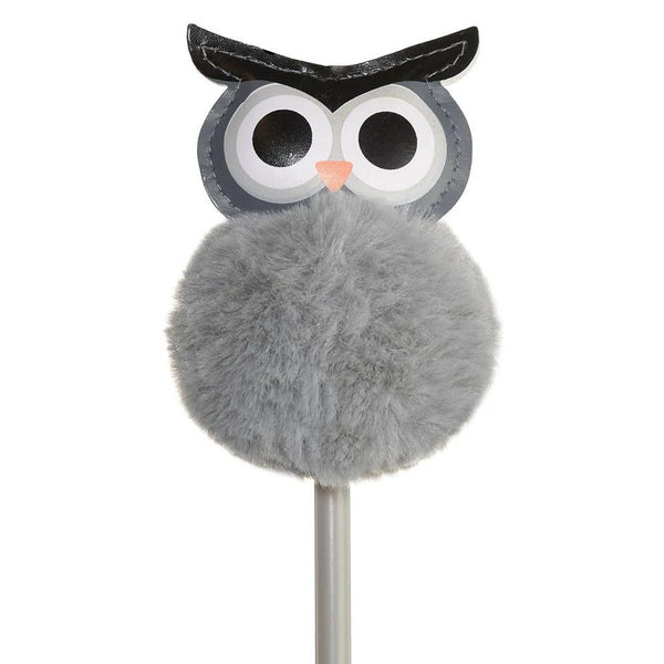 Amscan Puffy Topped Pompom Pen - Owl