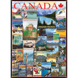 Eurographics Puzzle 1000pc Travel Canada Vintage Posters