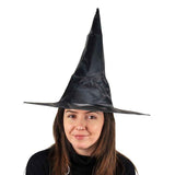 Party Gear Black Nylon Witch Hat