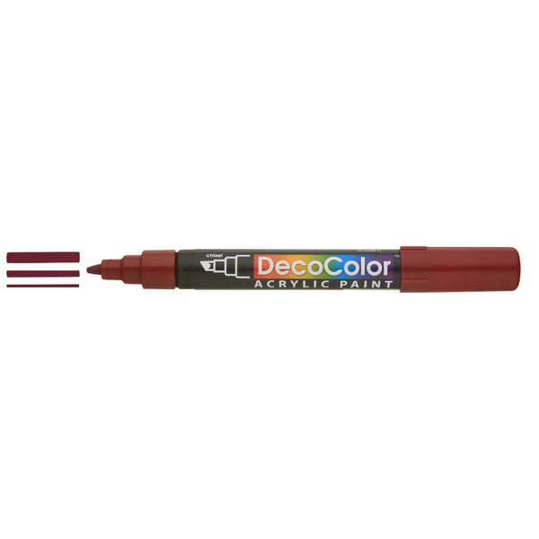 Decocolor Acrylic Paint Marker - English Red