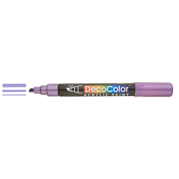 Decocolor Acrylic Paint Marker - Metallic Violet