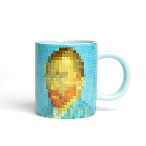 Today Is Art Day Pixel Art Mug - Vincent Van Gogh