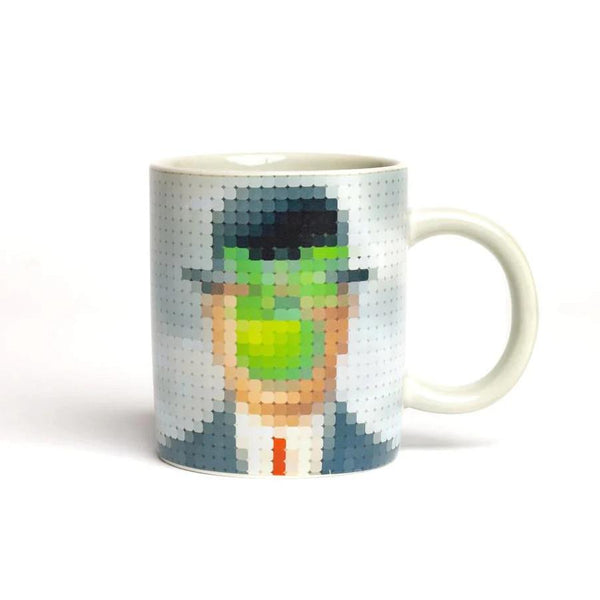 Today Is Art Day Pixel Art Mug - The Son of Man