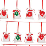 Amscan Christmas Advent Pouch Garland