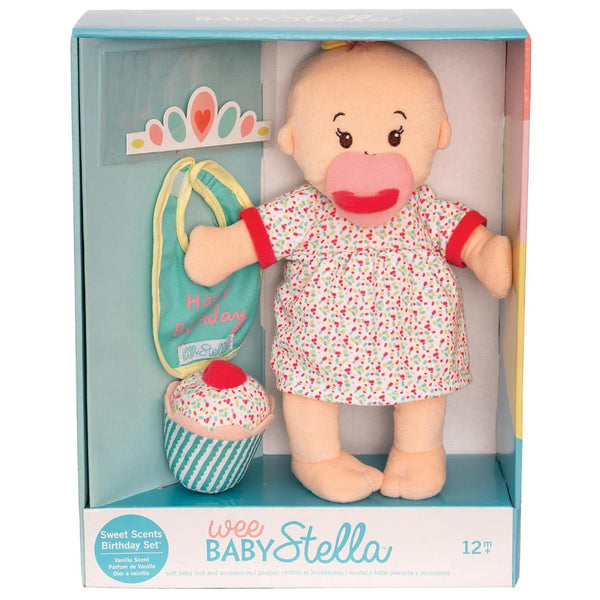 Manhattan Toy Wee Baby Stella Birthday Sweet Scented Plush Toy